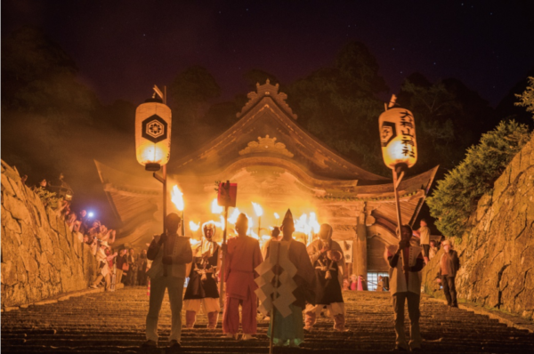 ９月２８日(土)開催！秋に行われる特別な炎の河「秋のたいまつ行列」が開催されます！